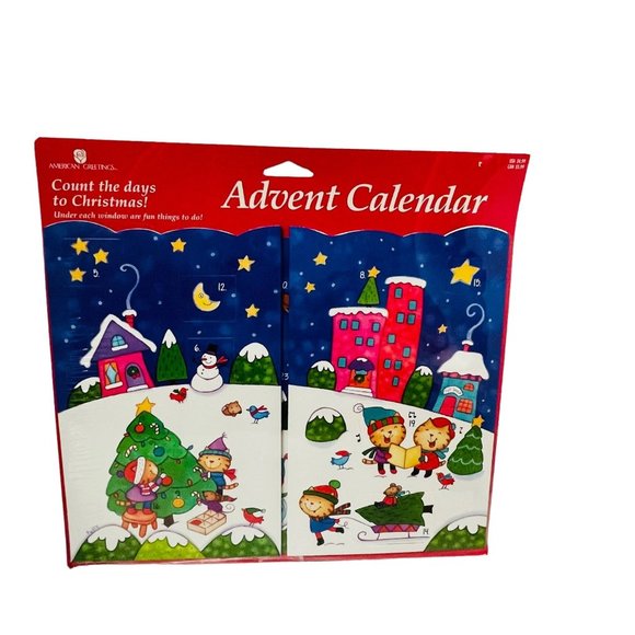 American Greetings  Advent Calendars Count the Days to Multicolor - Picture 3 of 7